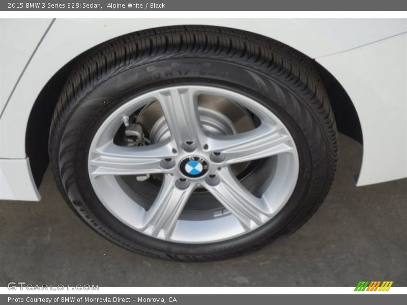 Alpine White / Black 2015 BMW 3 Series 328i Sedan