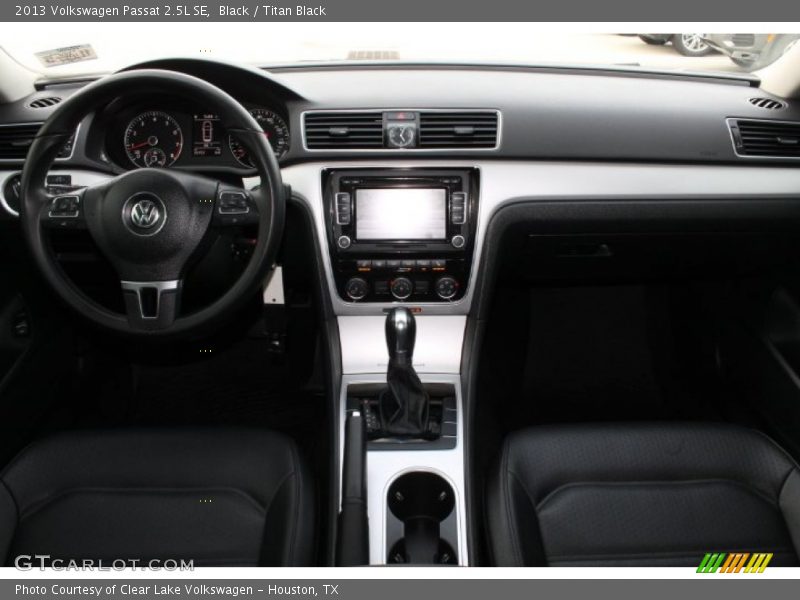 Black / Titan Black 2013 Volkswagen Passat 2.5L SE