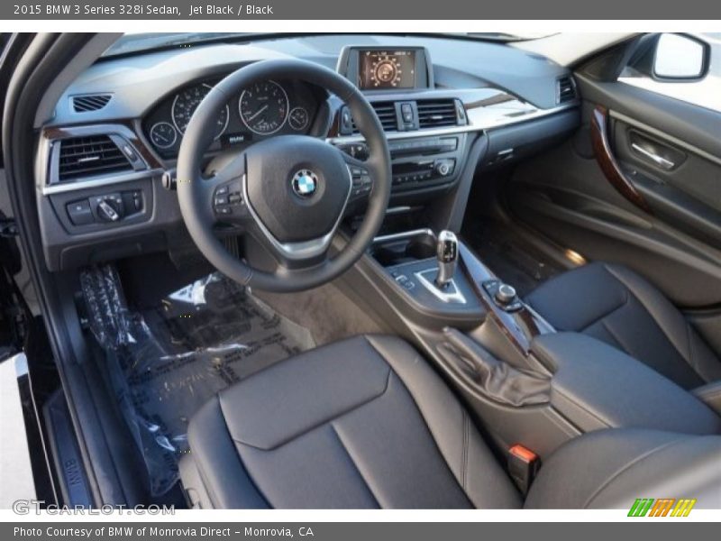 Jet Black / Black 2015 BMW 3 Series 328i Sedan