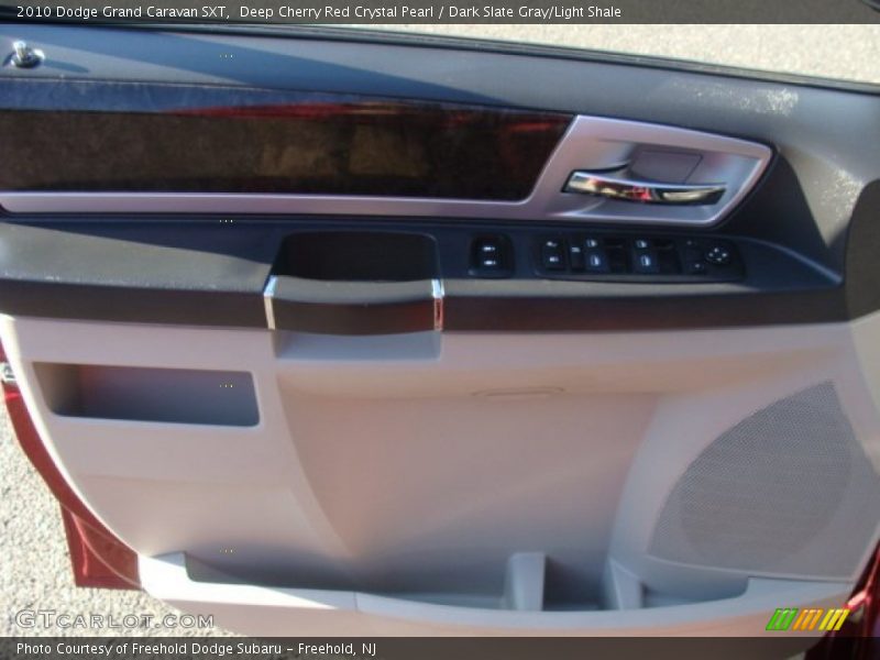Deep Cherry Red Crystal Pearl / Dark Slate Gray/Light Shale 2010 Dodge Grand Caravan SXT