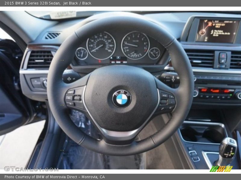 Jet Black / Black 2015 BMW 3 Series 328i Sedan