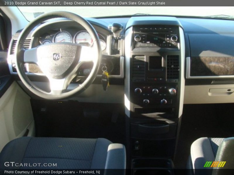 Deep Cherry Red Crystal Pearl / Dark Slate Gray/Light Shale 2010 Dodge Grand Caravan SXT