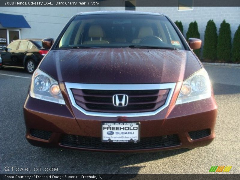 Dark Cherry Pearl / Ivory 2008 Honda Odyssey EX-L