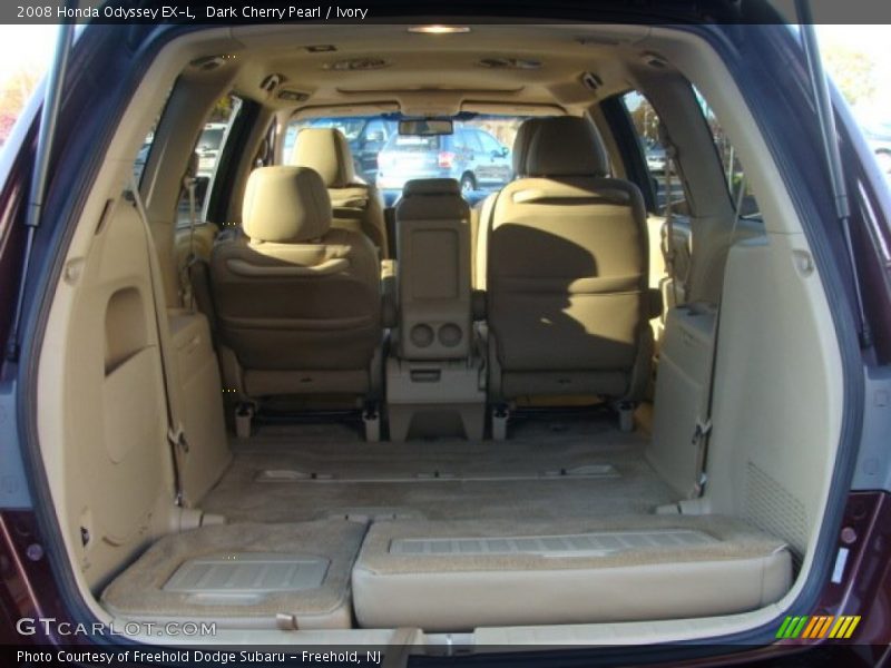 Dark Cherry Pearl / Ivory 2008 Honda Odyssey EX-L