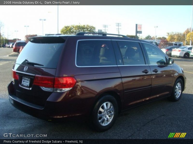 Dark Cherry Pearl / Ivory 2008 Honda Odyssey EX-L