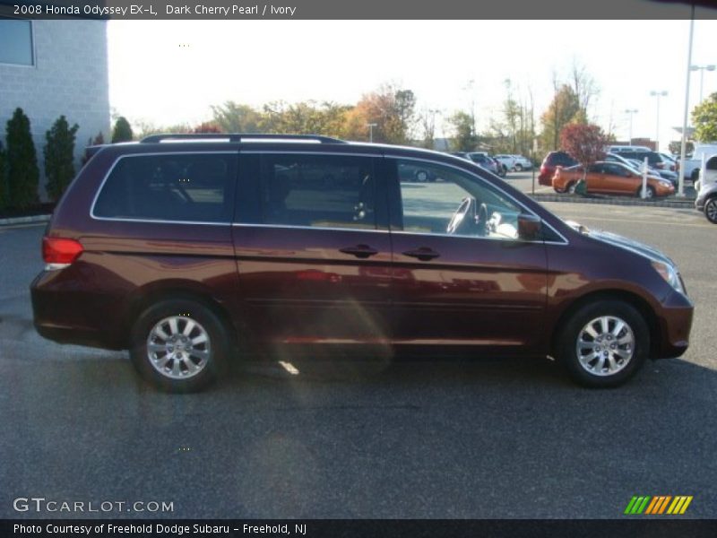 Dark Cherry Pearl / Ivory 2008 Honda Odyssey EX-L