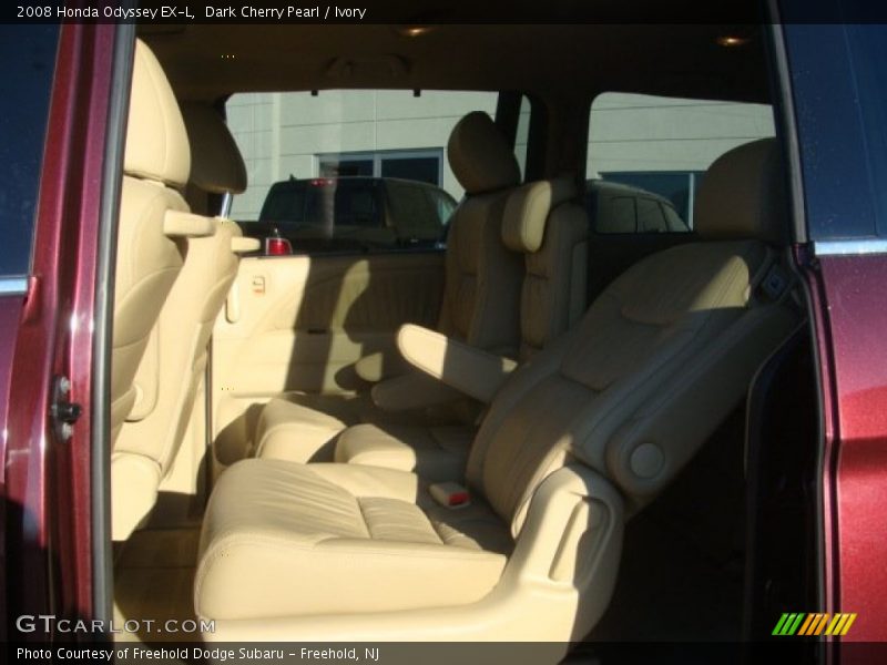 Dark Cherry Pearl / Ivory 2008 Honda Odyssey EX-L