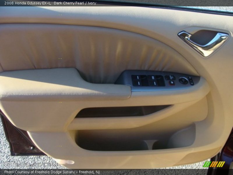 Dark Cherry Pearl / Ivory 2008 Honda Odyssey EX-L