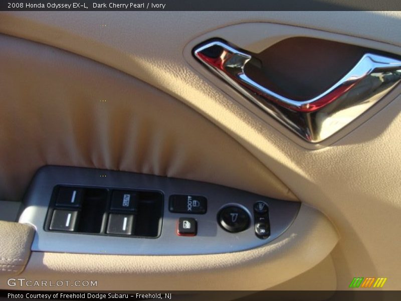 Dark Cherry Pearl / Ivory 2008 Honda Odyssey EX-L