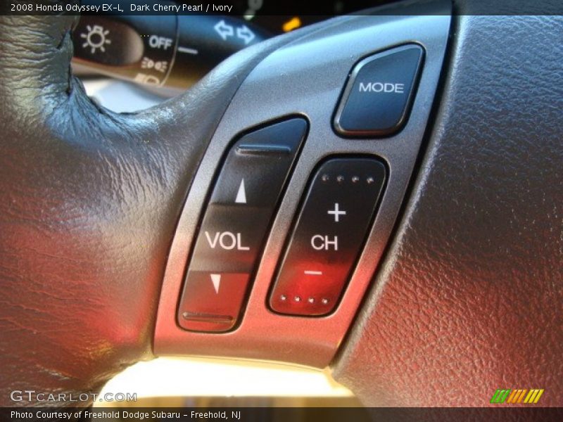 Dark Cherry Pearl / Ivory 2008 Honda Odyssey EX-L