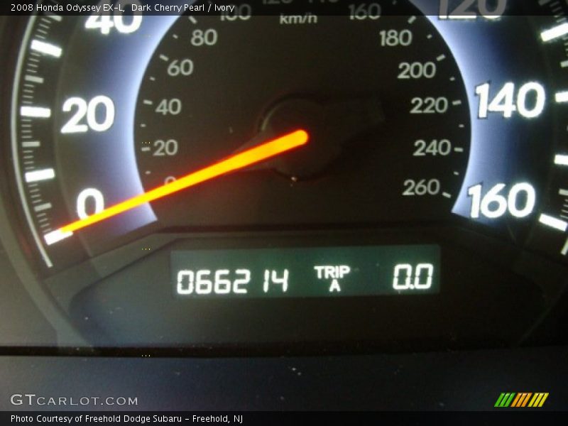 Dark Cherry Pearl / Ivory 2008 Honda Odyssey EX-L
