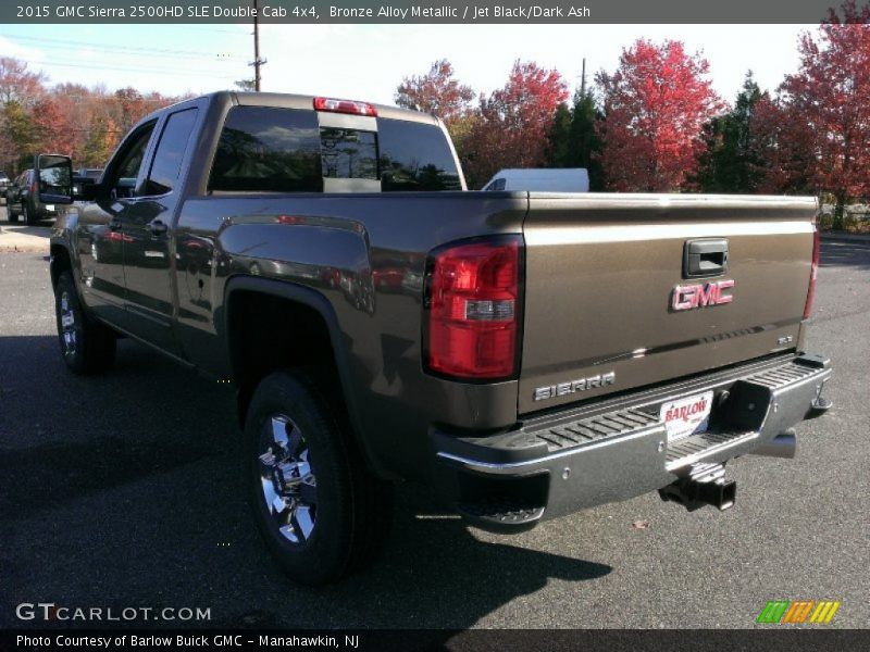 Bronze Alloy Metallic / Jet Black/Dark Ash 2015 GMC Sierra 2500HD SLE Double Cab 4x4