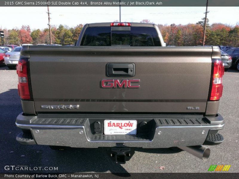 Bronze Alloy Metallic / Jet Black/Dark Ash 2015 GMC Sierra 2500HD SLE Double Cab 4x4
