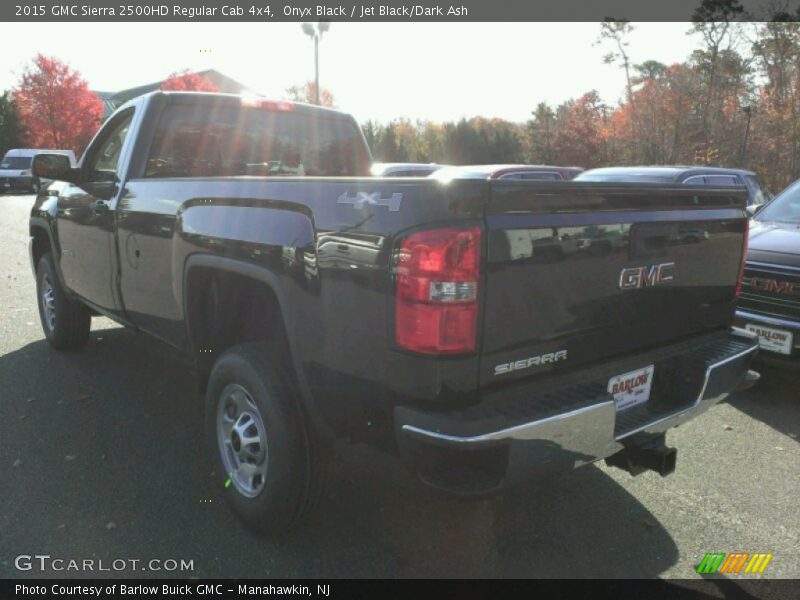 Onyx Black / Jet Black/Dark Ash 2015 GMC Sierra 2500HD Regular Cab 4x4