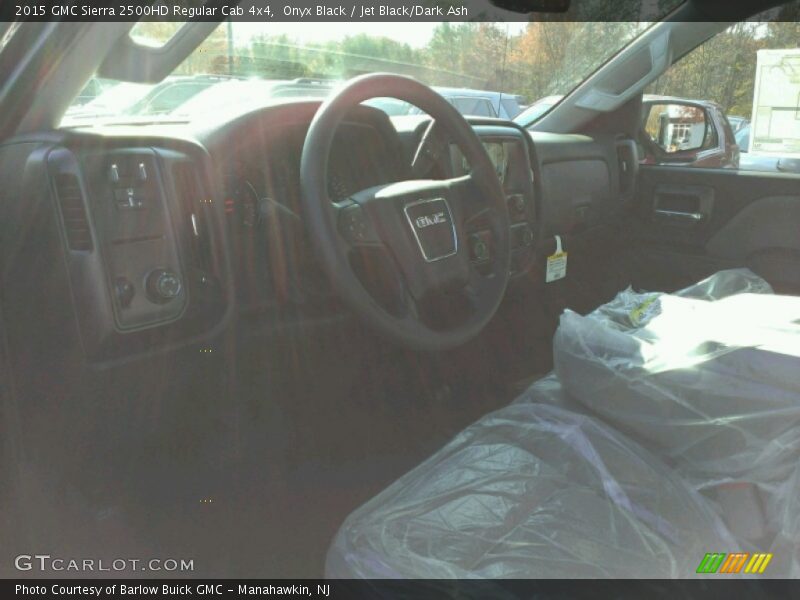Onyx Black / Jet Black/Dark Ash 2015 GMC Sierra 2500HD Regular Cab 4x4