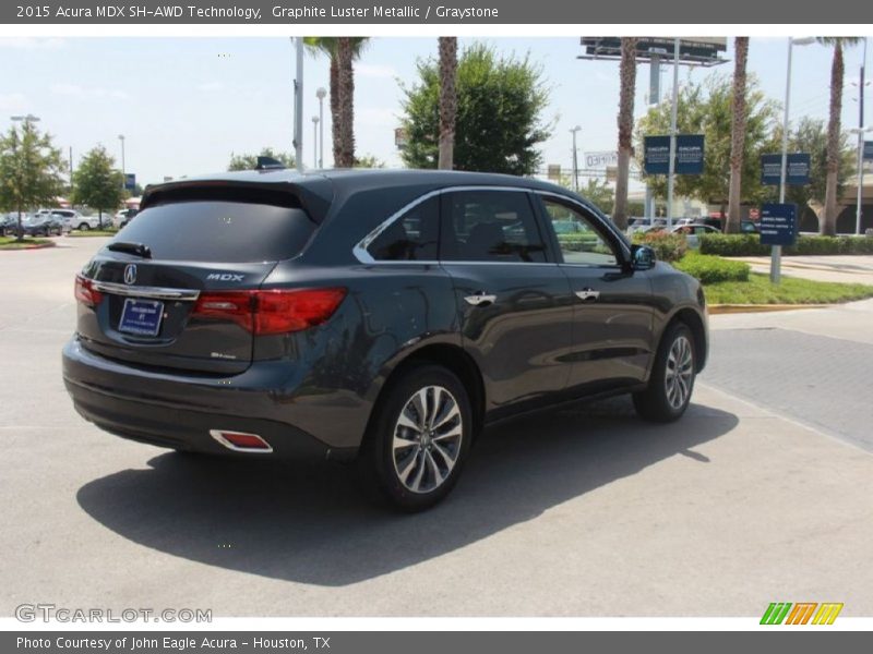 Graphite Luster Metallic / Graystone 2015 Acura MDX SH-AWD Technology
