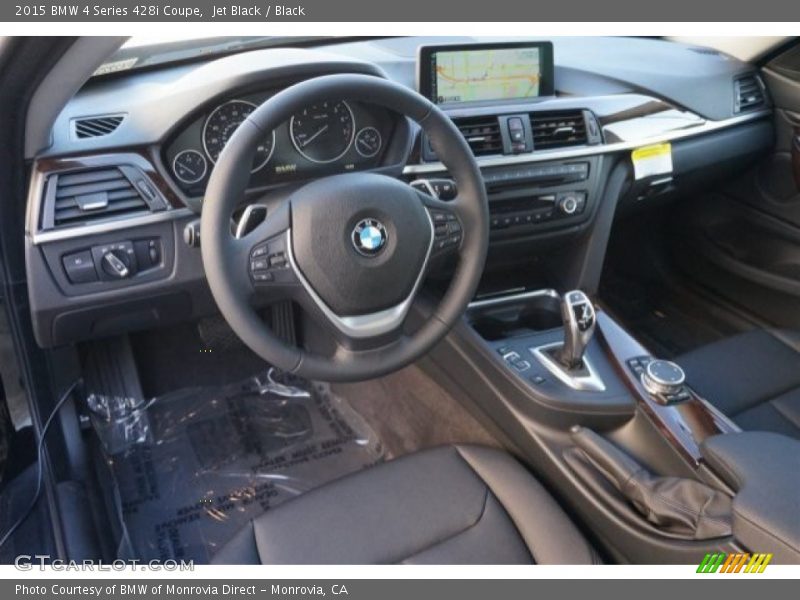 Jet Black / Black 2015 BMW 4 Series 428i Coupe