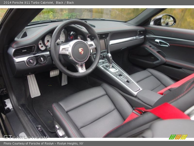  2014 911 Turbo Cabriolet Black Interior
