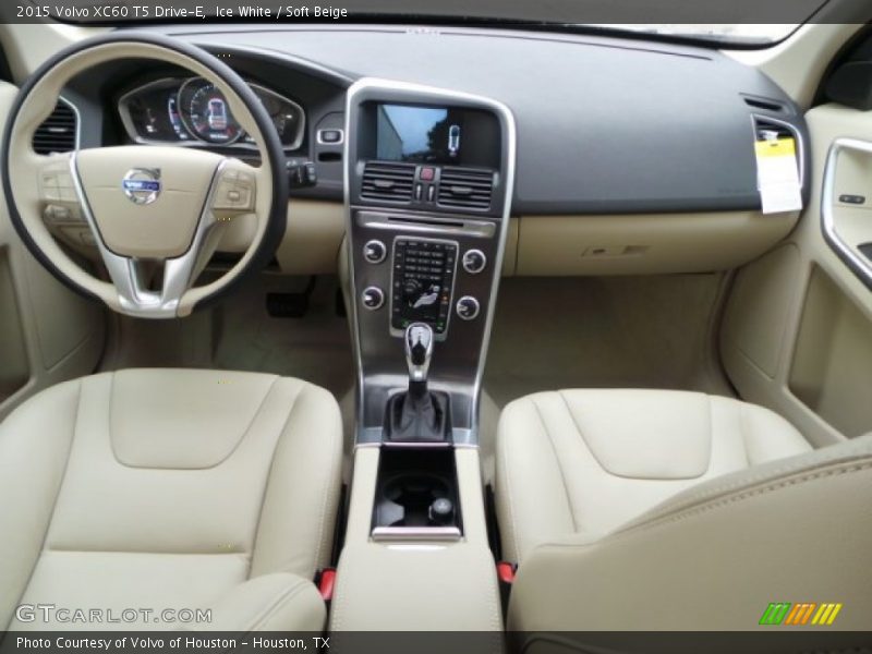 Ice White / Soft Beige 2015 Volvo XC60 T5 Drive-E