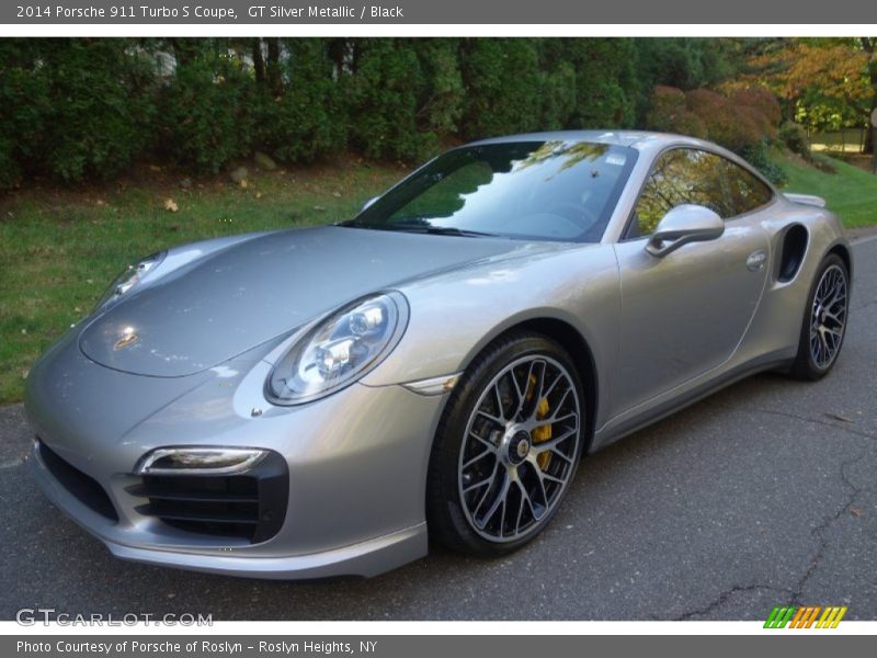 Front 3/4 View of 2014 911 Turbo S Coupe