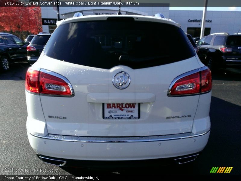 White Opal / Light Titanium/Dark Titanium 2015 Buick Enclave Convenience
