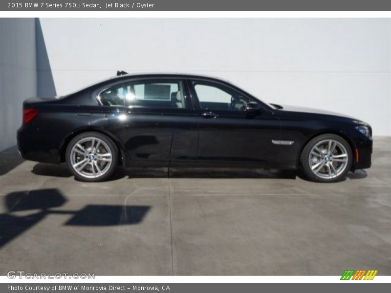 Jet Black / Oyster 2015 BMW 7 Series 750Li Sedan