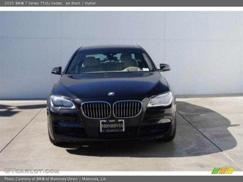 Jet Black / Oyster 2015 BMW 7 Series 750Li Sedan