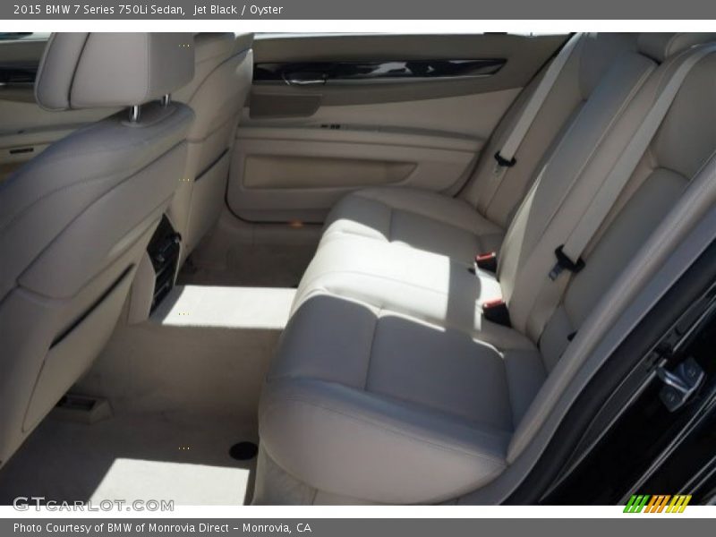 Jet Black / Oyster 2015 BMW 7 Series 750Li Sedan