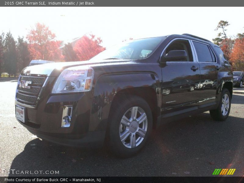 Iridium Metallic / Jet Black 2015 GMC Terrain SLE
