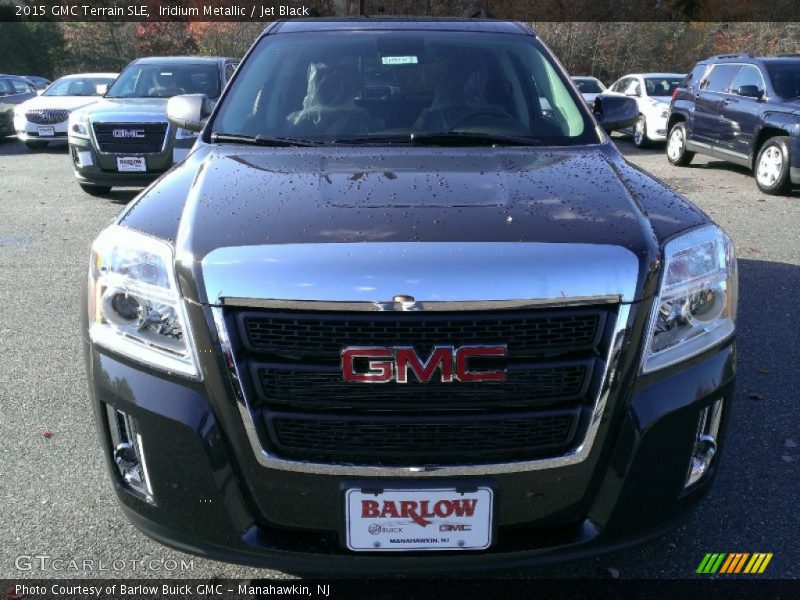 Iridium Metallic / Jet Black 2015 GMC Terrain SLE