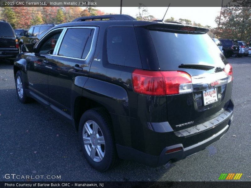 Iridium Metallic / Jet Black 2015 GMC Terrain SLE