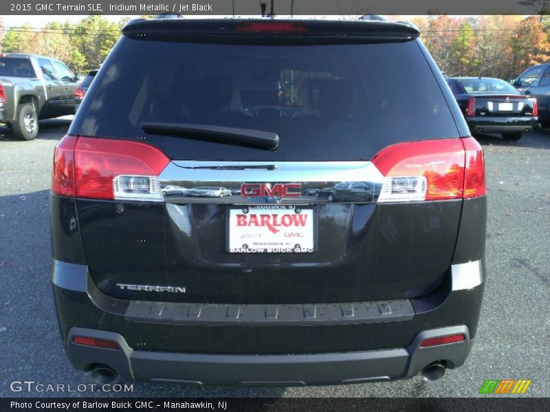 Iridium Metallic / Jet Black 2015 GMC Terrain SLE