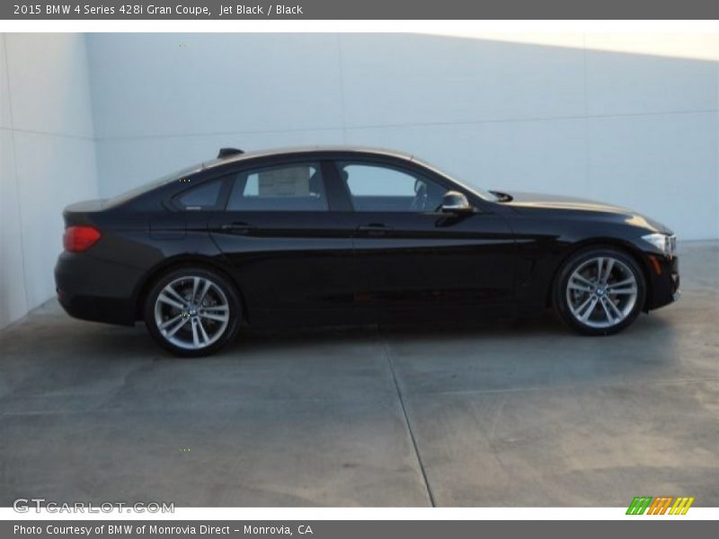 Jet Black / Black 2015 BMW 4 Series 428i Gran Coupe