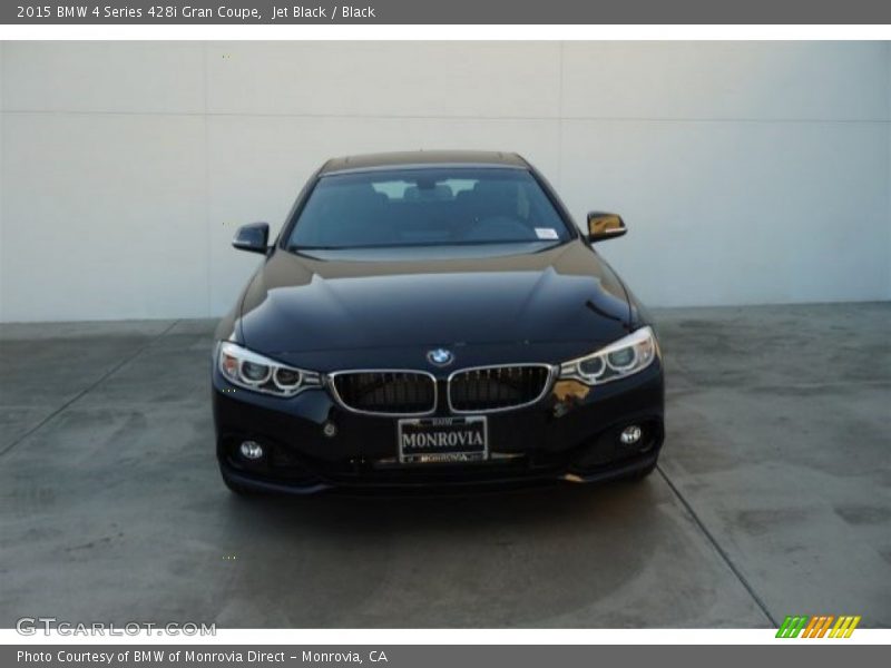 Jet Black / Black 2015 BMW 4 Series 428i Gran Coupe