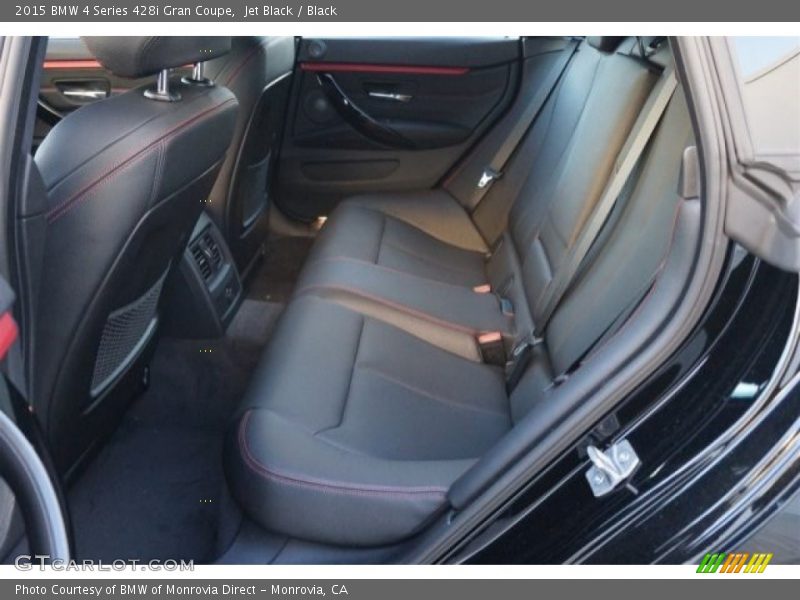 Rear Seat of 2015 4 Series 428i Gran Coupe