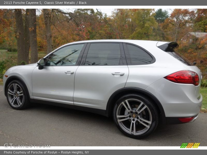 Classic Silver Metallic / Black 2013 Porsche Cayenne S