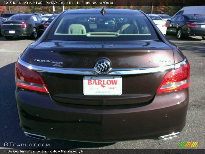 Dark Chocolate Metallic / Light Neutral/Cocoa 2015 Buick LaCrosse FWD