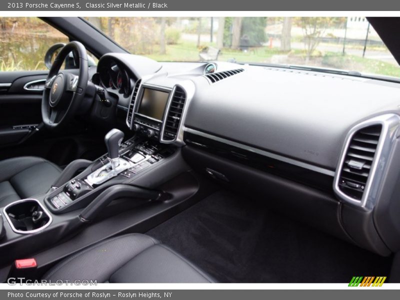 Classic Silver Metallic / Black 2013 Porsche Cayenne S