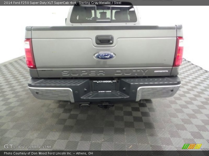 Sterling Gray Metallic / Steel 2014 Ford F250 Super Duty XLT SuperCab 4x4