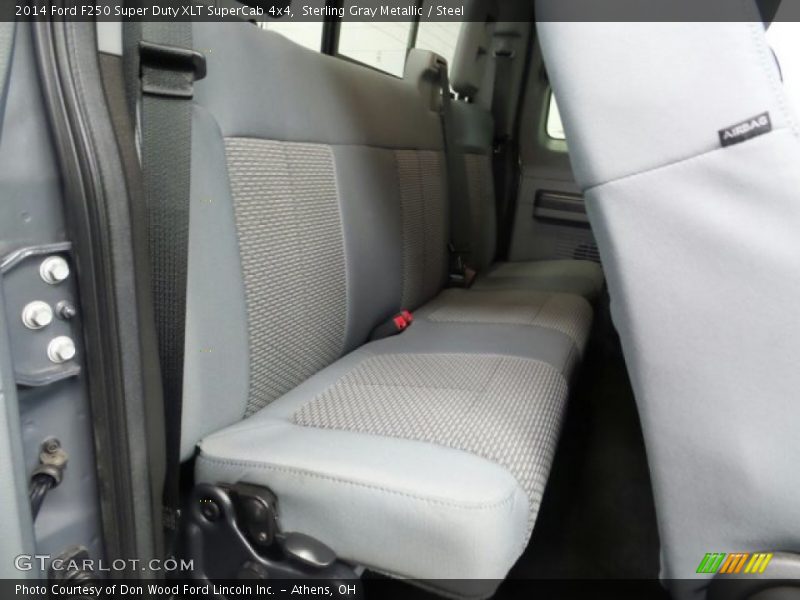 Sterling Gray Metallic / Steel 2014 Ford F250 Super Duty XLT SuperCab 4x4