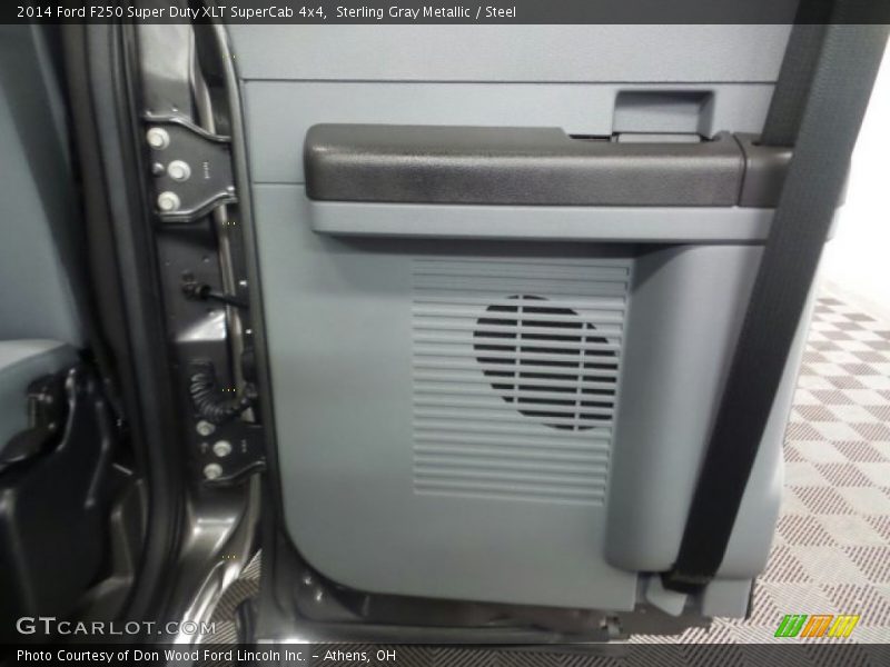 Sterling Gray Metallic / Steel 2014 Ford F250 Super Duty XLT SuperCab 4x4