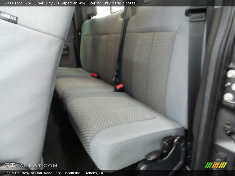 Sterling Gray Metallic / Steel 2014 Ford F250 Super Duty XLT SuperCab 4x4