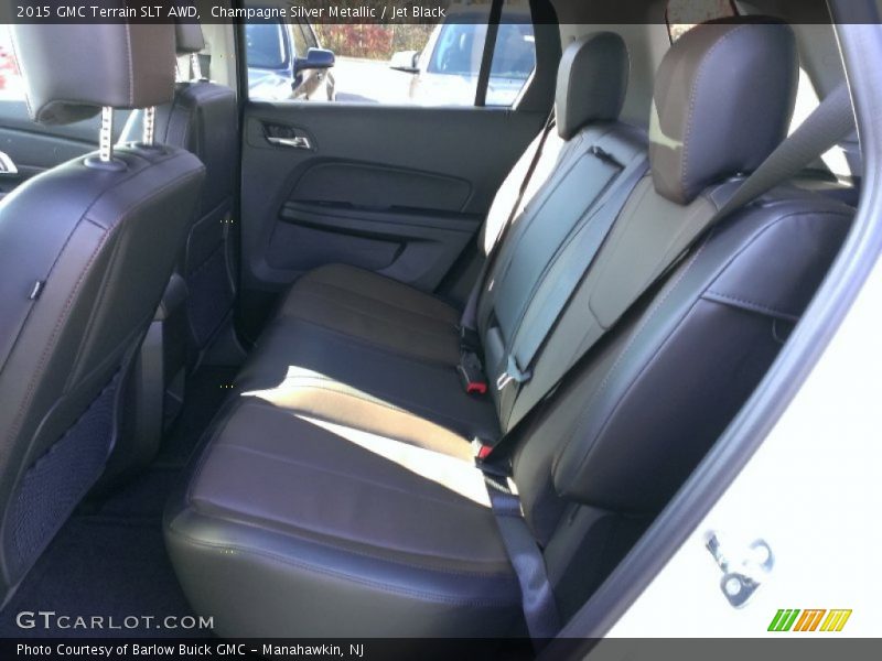 Champagne Silver Metallic / Jet Black 2015 GMC Terrain SLT AWD