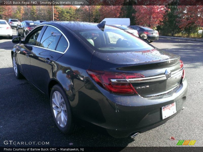 Smokey Gray Metallic / Ebony 2015 Buick Regal FWD