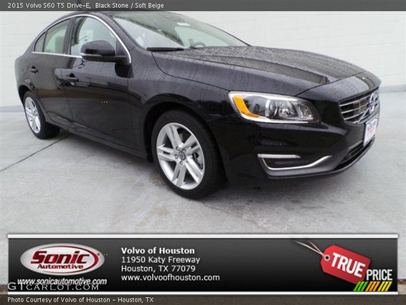 Black Stone / Soft Beige 2015 Volvo S60 T5 Drive-E
