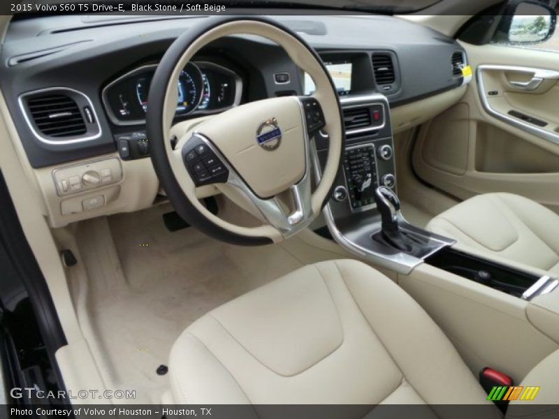 Black Stone / Soft Beige 2015 Volvo S60 T5 Drive-E