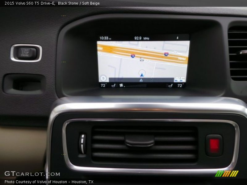 Black Stone / Soft Beige 2015 Volvo S60 T5 Drive-E