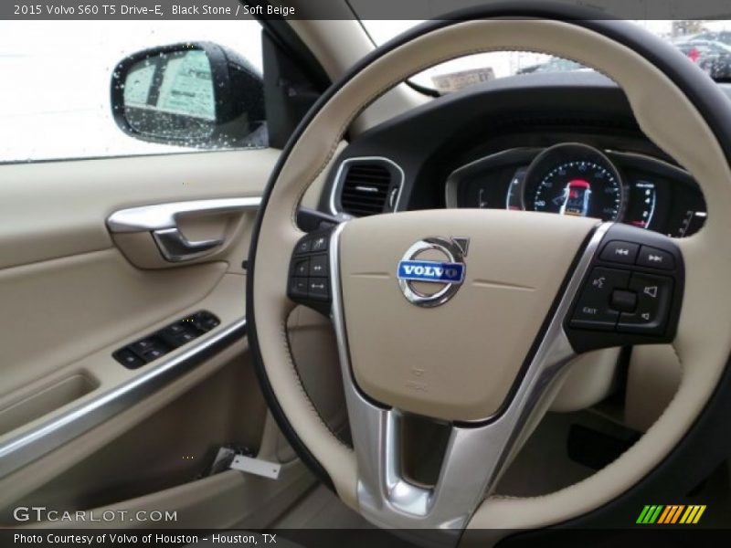 Black Stone / Soft Beige 2015 Volvo S60 T5 Drive-E