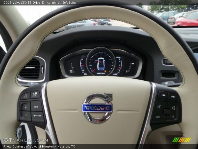 Ice White / Soft Beige 2015 Volvo S60 T5 Drive-E