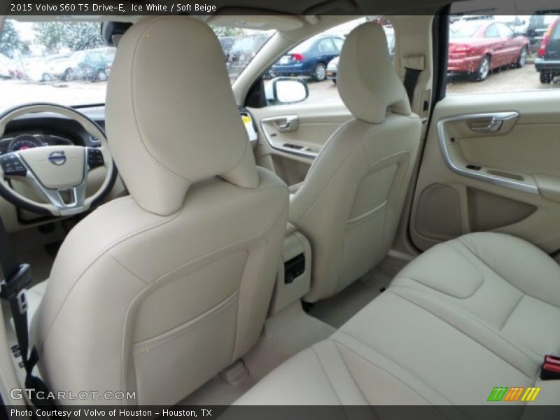 Ice White / Soft Beige 2015 Volvo S60 T5 Drive-E